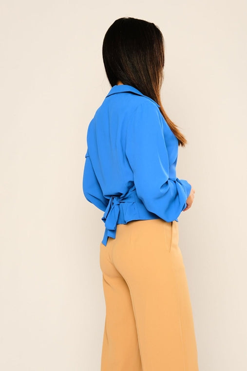 Agean Blue Blouse