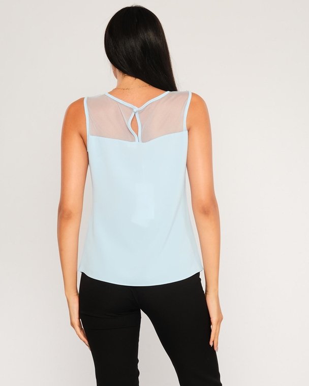 Sleeveless Casual Blouse