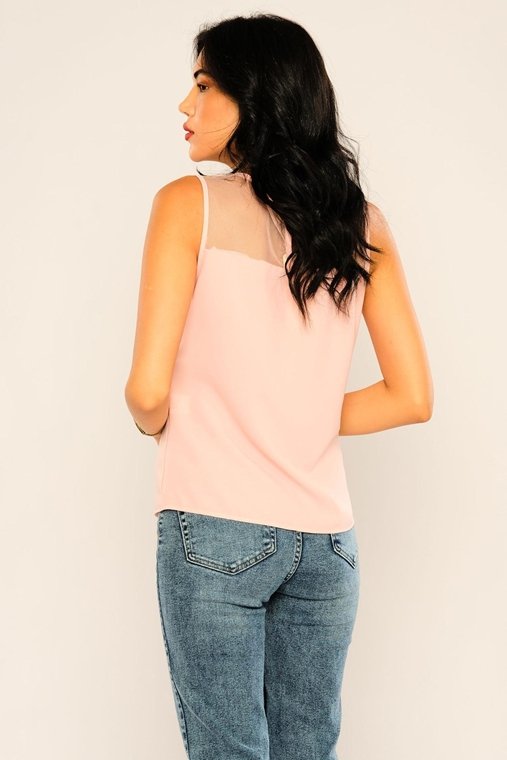 Sleeveless Casual Blouse